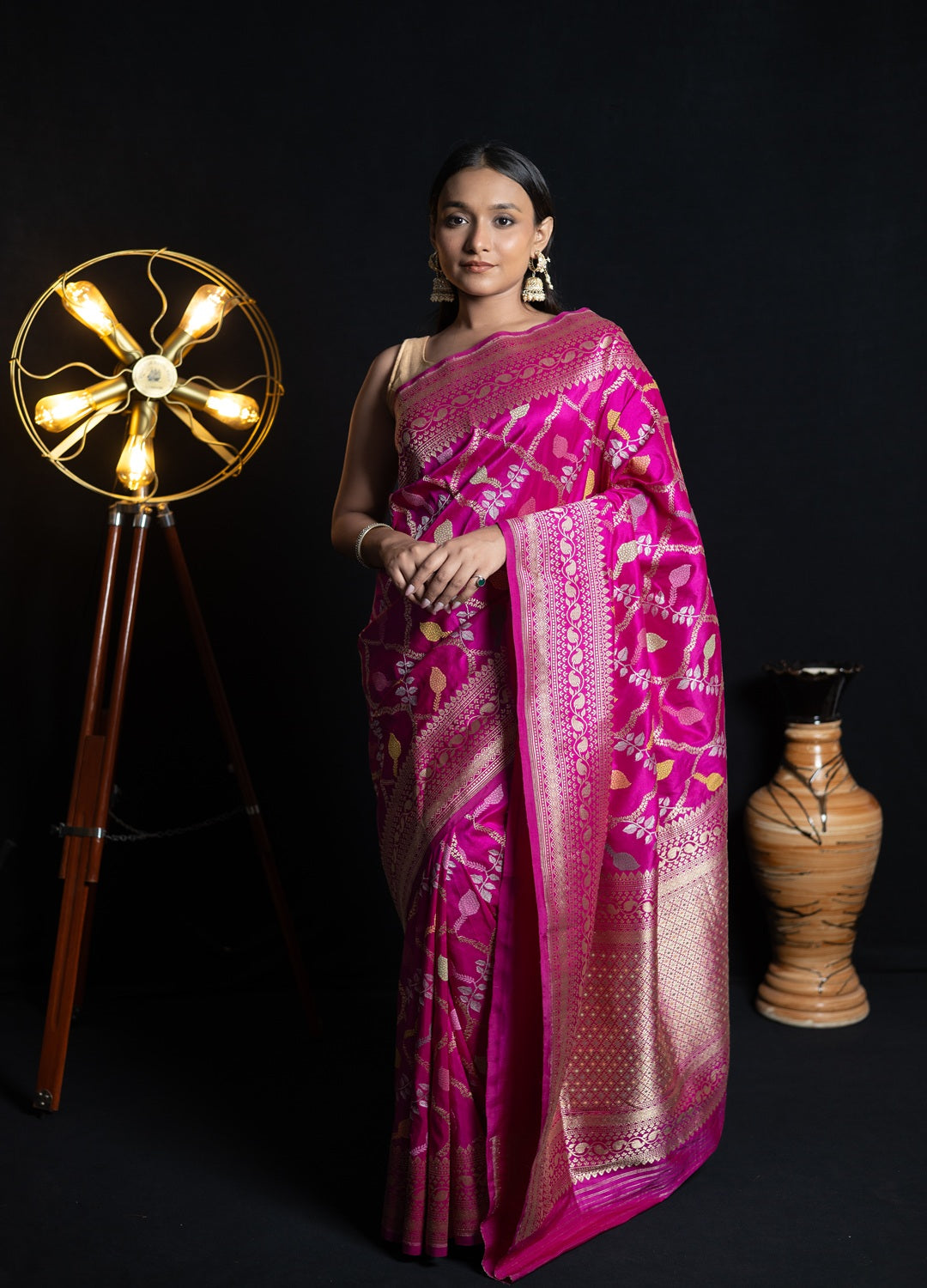 Pure Katan Silk Sarees