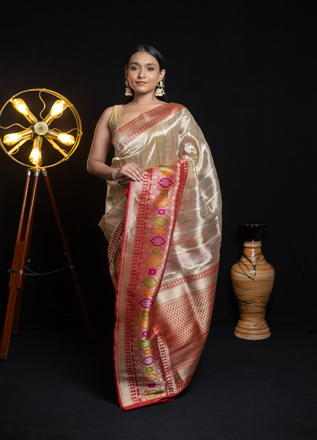 Pure Tissue Silk Sarees