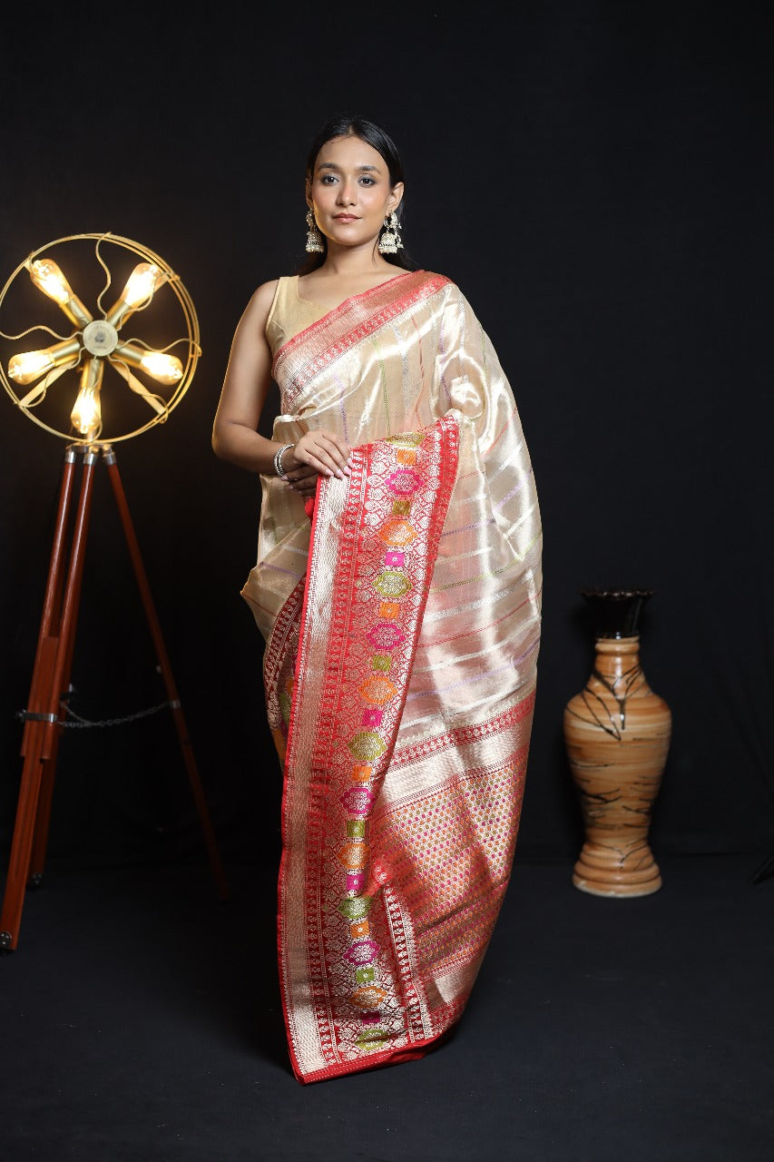 Pure Tissue Silk Sarees
