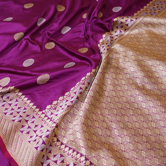 Pure Katan Handloom Banarasi Saree