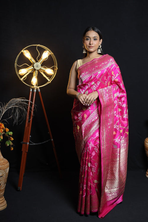 Pure Katan Silk Sarees