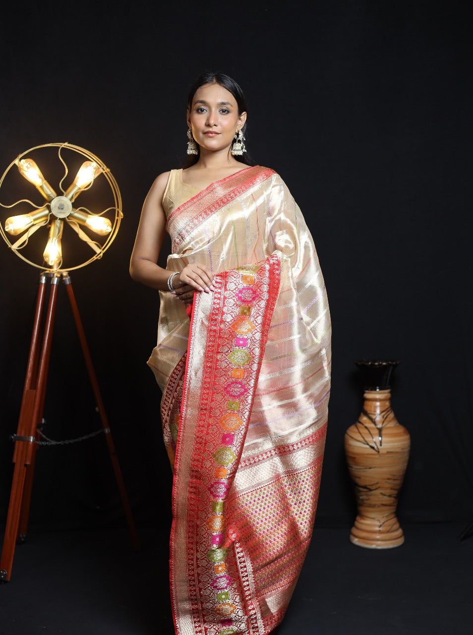 Pure Tissue Silk Sarees